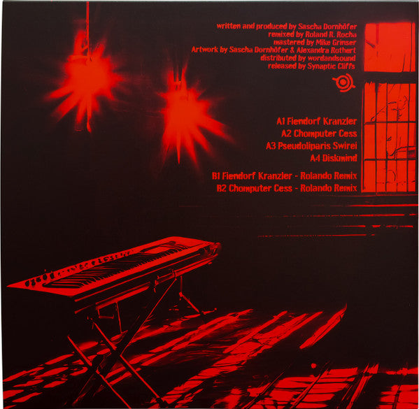 pdqb – The Electrifying Dojo (12", Red & Black, 180g, Synaptic Cliffs, 2025) image 02