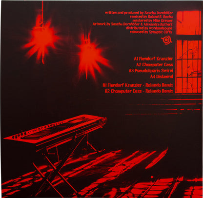 pdqb – The Electrifying Dojo (12", Red & Black, 180g, Synaptic Cliffs, 2025) image 02