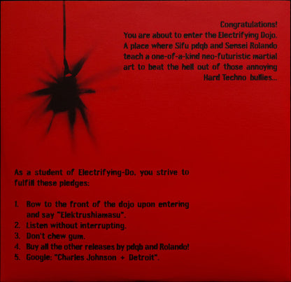 pdqb – The Electrifying Dojo (12", Red & Black, 180g, Synaptic Cliffs, 2025) image 05