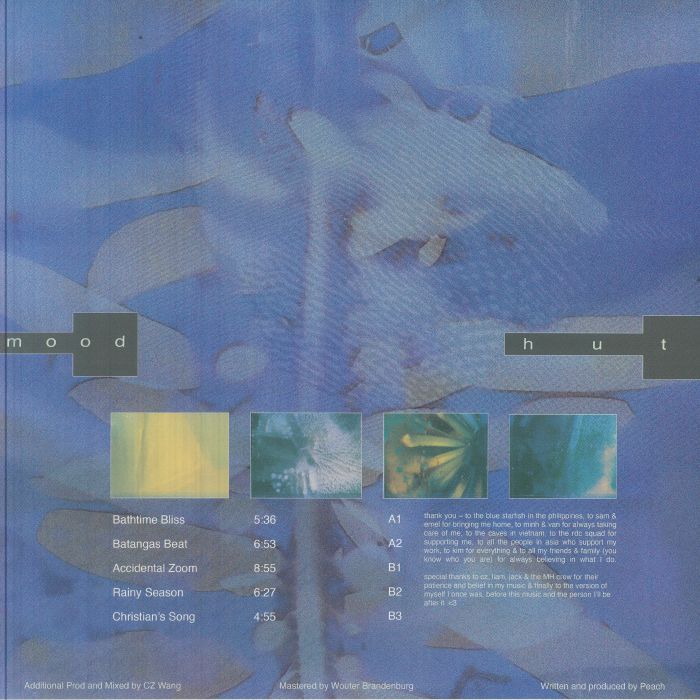 Peach – Soak Vol. 1 (12", Mood Hut, 2026) Back Cover