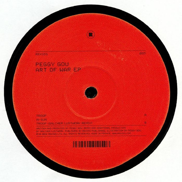 Peggy Gou – Art Of War EP (12", REKIDS, 2016) Back Cover
