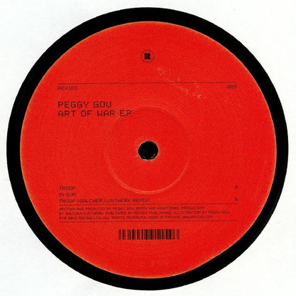 Peggy Gou – Art Of War EP (12", REKIDS, 2016) Back Cover