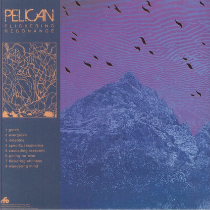 Pelican – Flickering Resonance (LP+LP, Blue Marble, Run For Cover Records, 2025) Back Cover