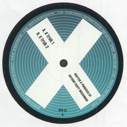 Percy X – X Trak 1 & 2 (12", Rawax Motor City Edition, 2025) Back Cover