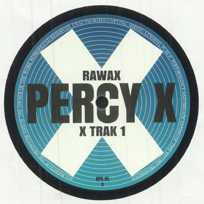 Percy X – X Trak 1 & 2 (12", Rawax Motor City Edition, 2025) Front Cover