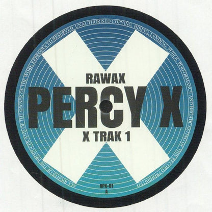 Percy X – X Trak 1 & 2 (12", Rawax Motor City Edition, 2025) Front Cover
