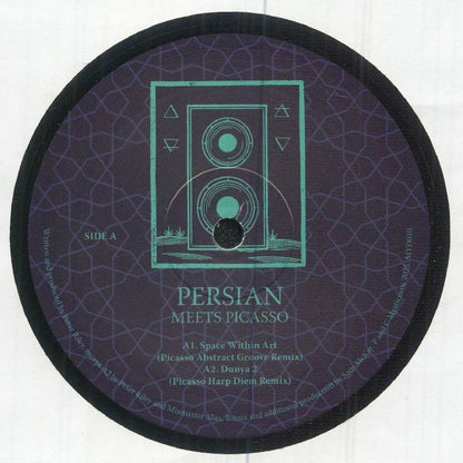 Persian Meets Picasso – Dubplate #10 (12", Mysticisms, 2026) Front Cover