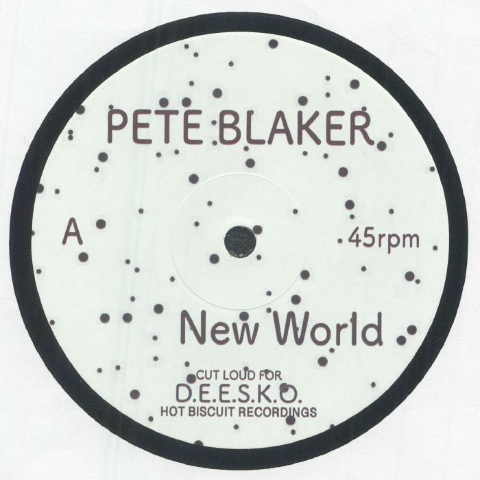 Pete Blaker - New World (12") (2026) Front Cover