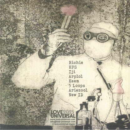 Pete Blaker – Swimming Limbs (2xLP, Love Universal, 2026) Back Cover