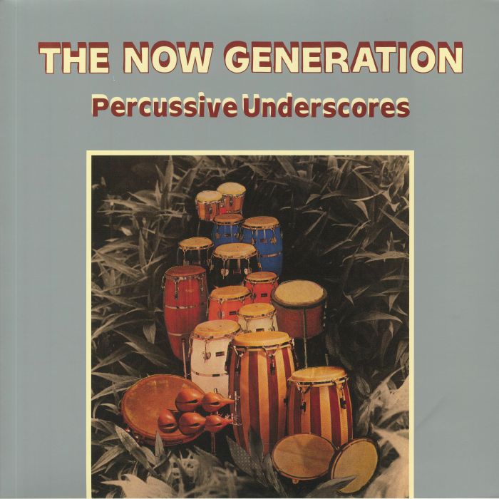 Peter Lüdemann / Pit Troja – The Now Generation (Percussive Underscores) (LP, 140g, Be With Records, 2019) Front Cover