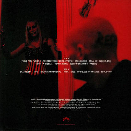 Peter Peter Peter Kyed – Pusher II (OST) (LP, Red, Escho, 2019) Back Cover