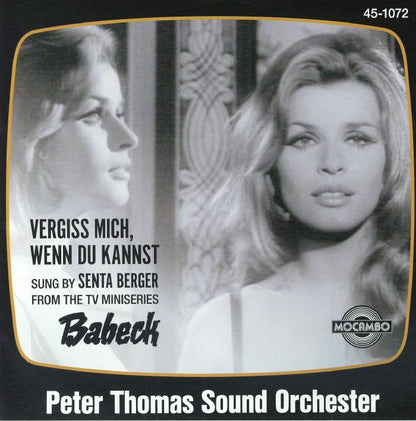 Peter Thomas Sound Orchester – Black Power / Vergiss Mich, Wenn Du Kannst (7", Mocambo, 2026) Back Cover