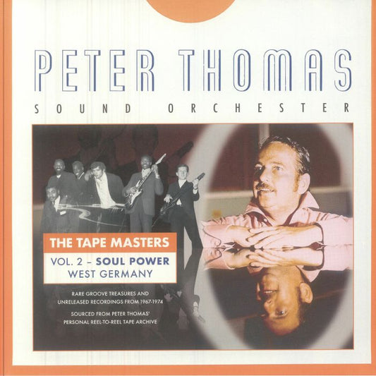Peter Thomas Sound Orchester – The Tape Masters Vol. 2 - Soul Power - West Germany  (2x10", Mocambo, 2025) Front Cover