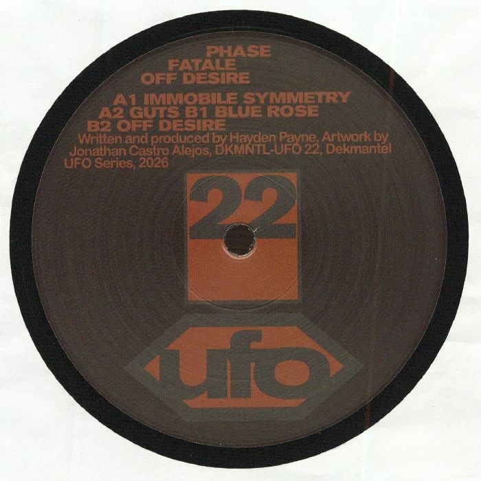 Phase Fatale – Off Desire (12", Dekmantel, 2026) Front Cover