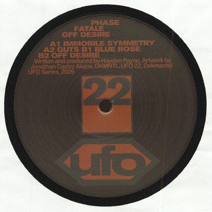 Phase Fatale – Off Desire (12", Dekmantel, 2026) Front Cover