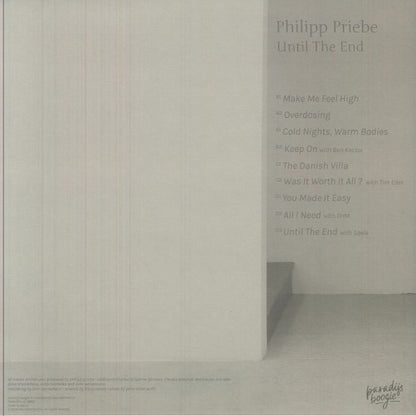 Philipp Priebe – Until The End (2x12", Purple, Paradijs Boogie, 2025) back cover