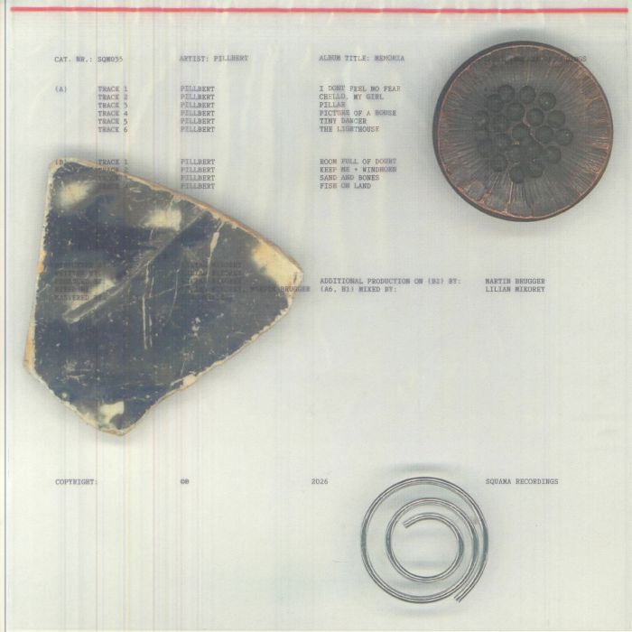 PILLBERT – Memoria (12", Squama, 2026) Front Cover