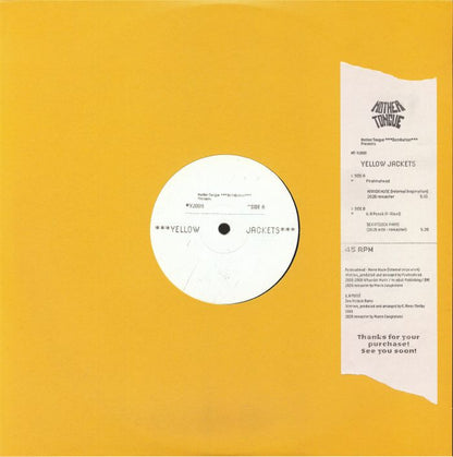 Pirahnahead / K.A. Posse – Mirror Muse (Internal Inspiration) / Sex O'Clock Rains (12", Yellow Jackets, 2026) Front Cover