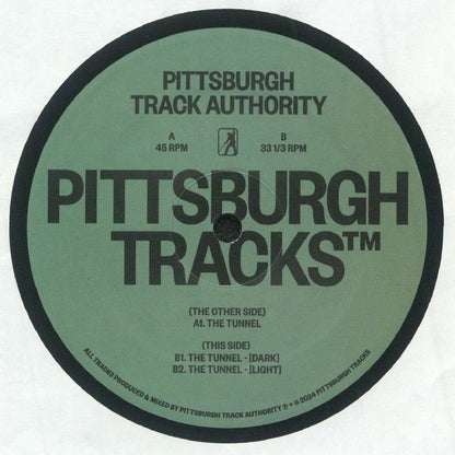 Pittsburgh Track Authority – The Tunnel (12", Pittsburgh Tracks, 2024) Back Cover