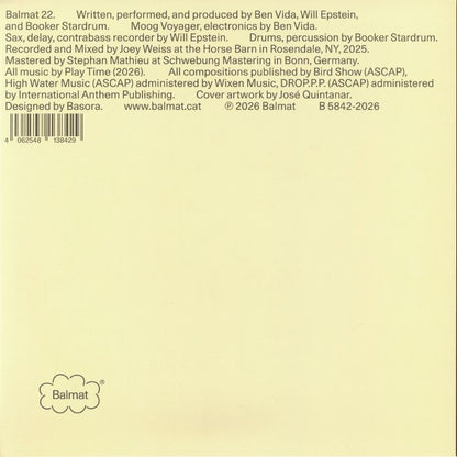 Play Time – Magic Object (LP, Balmat, 2026) Back Cover