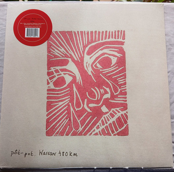 pôt-pot – Warsaw 480km (LP, Cherry Red, Felte, 2025) Front Cover