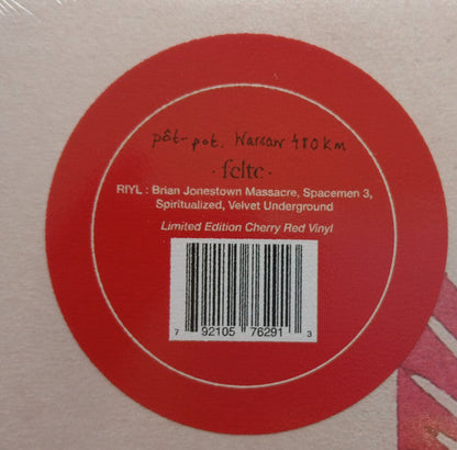 pôt-pot – Warsaw 480km (LP, Cherry Red, Felte, 2025) Image 3