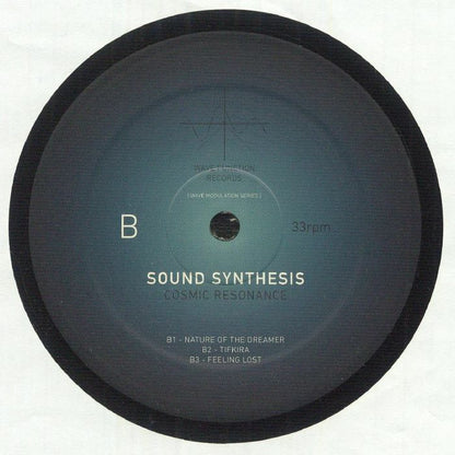 Promising/Youngster Sound Synthesis – Cosmic Resonance (12", Wave Modulation Series, 2025) Back Cover