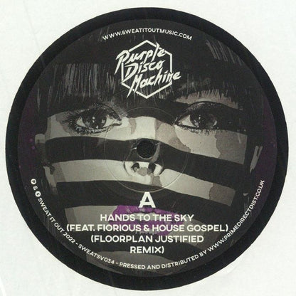 Purple Disco Machine – Hands To The Sky / Money Money (Remixes) (12", Sweat It Out!, 2025) front cover