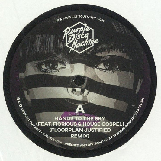 Purple Disco Machine – Hands To The Sky / Money Money (Remixes) (12", Sweat It Out!, 2025) front cover