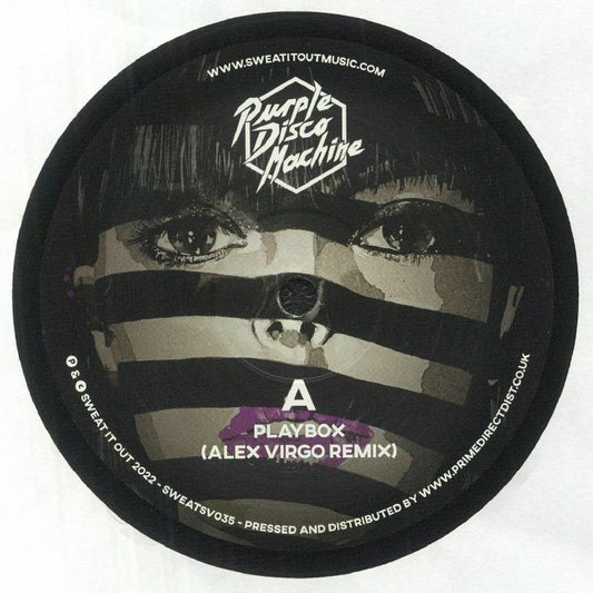 Purple Disco Machine – Playbox / Wanna Feel Like A Lover (Remixes) (12", Sweat It Out!, 2025) front cover