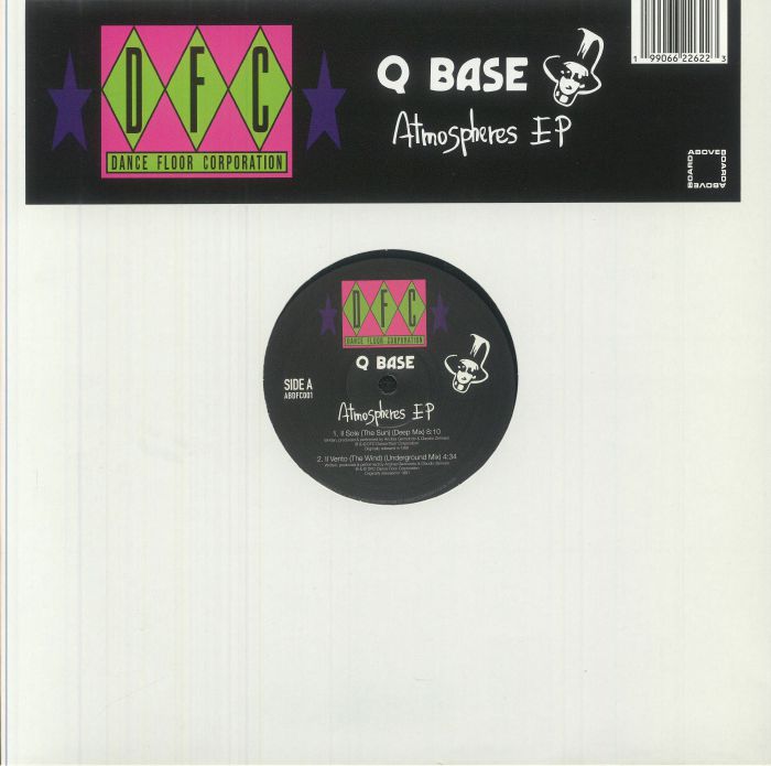 Q Base – Atmosphere EP (12", DFC, 2025) Front Cover