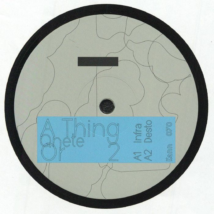 Qnete – A Thing Or 2 (12", Kann Records, 2026) Front Cover