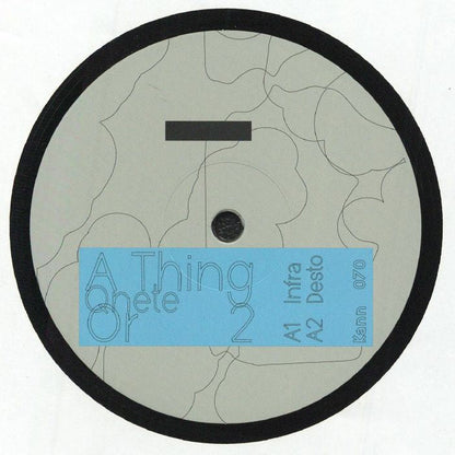 Qnete – A Thing Or 2 (12", Kann Records, 2026) Front Cover