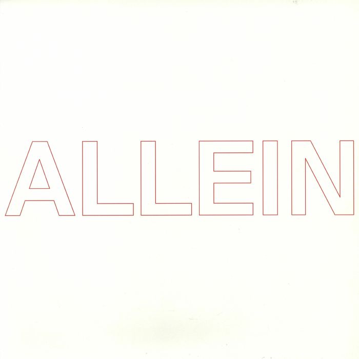 Quarks – Allein (12", hello, goodbye, 2026) Front Cover