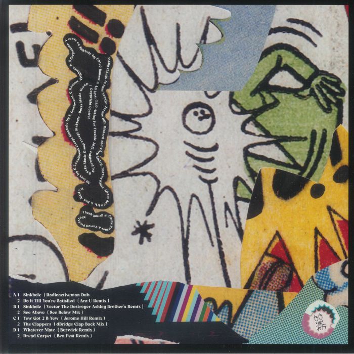 Radioactive Man – Jam Out The Mix (2x12", Asking For Trouble, 2025) Back Cover