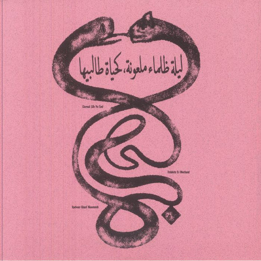 Radwan Ghazi Moumneh Frédéric D. Oberland – Eternal Life No End ليلة ظلماء ملعونة، كحياة طالبيها (LP, Constellation, 2026) Front Cover