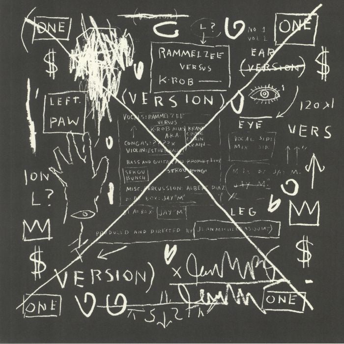 Rammellzee K-Rob – Beat Bop (12", Mr Bongo, 2020) Back Cover