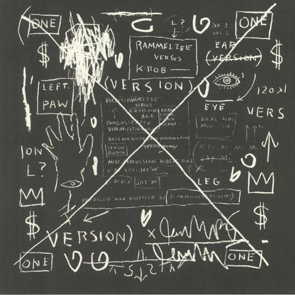 Rammellzee K-Rob – Beat Bop (12", Mr Bongo, 2020) Back Cover