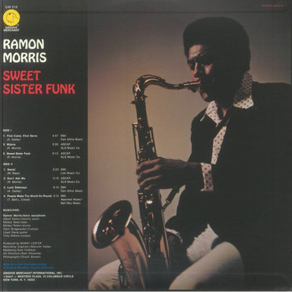 Ramon Morris – Sweet Sister Funk (LP, Mr Bongo, 2025) Back Cover