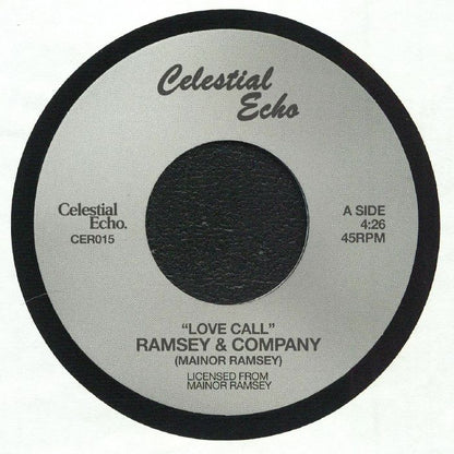 Ramsey & Company – Love Call / Leg Grease (7", Celestial Echo, 2026) Front Cover