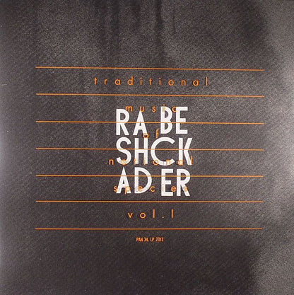 Rashad Becker – Traditional Music Of Notional Species Vol. I (LP, Pan, 2013) Front Cover