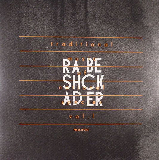 Rashad Becker – Traditional Music Of Notional Species Vol. I (LP, Pan, 2013) Front Cover