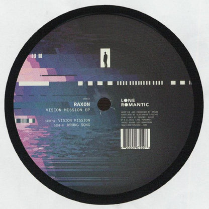 Raxon – Vision Mission (12", Lone Romantic, 2026) Back Cover