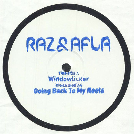 Raz & Afla – Windowlicker / Going Back To My Roots (12", Wah Wah 45s, 2025) front cover