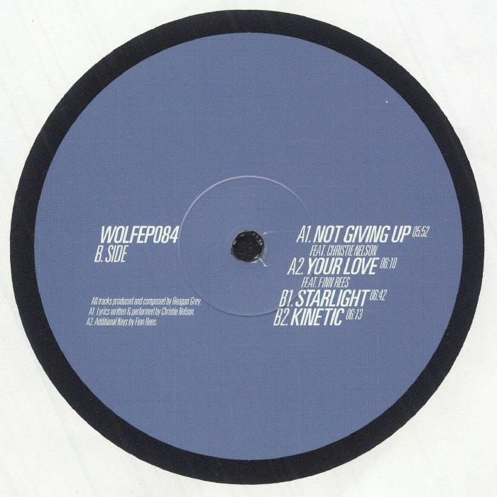 Reagan Grey – Kinetic EP (12", Wolf Music Recordings, 2026) Back Cover