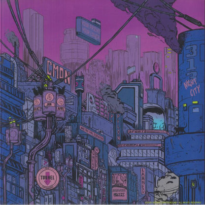 Rebecca Goldberg – Night City (2xLP, Detroit Underground, 2026) Back Cover