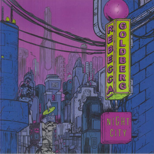 Rebecca Goldberg – Night City (2xLP, Detroit Underground, 2026) Front Cover
