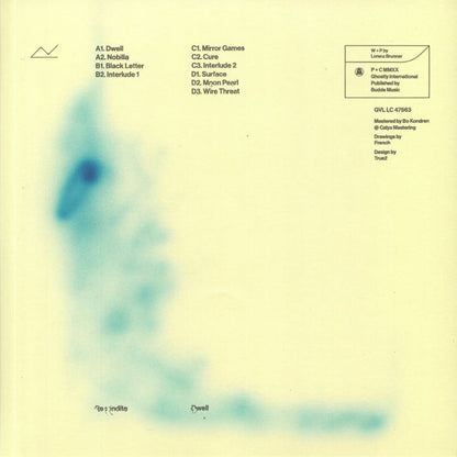 Recondite – Dwell (2xLP, Ghostly International, 2020) Back Cover