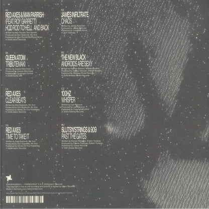 Red Axes – Fabric Presents Red Axes (2xLP, Fabric Records, 2025) Back Cover
