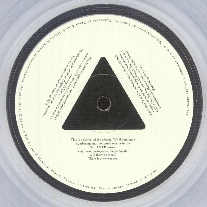 Red D – This Is Still Belgium Vol 2 (12", Clear, We Play House Recordings, 2026) Back Cover